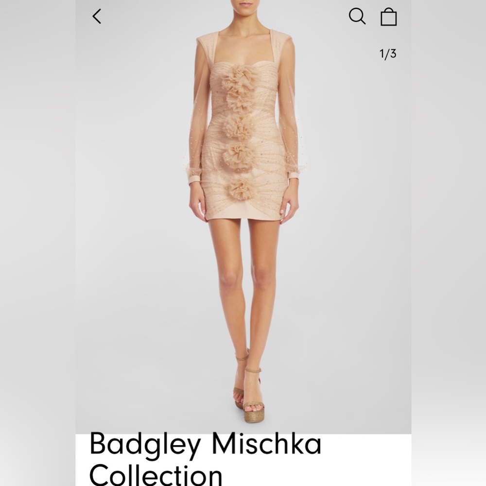 Brand new Badgley Mischka cocktail dress - size 6
